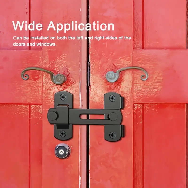 Commercial Grade Stainless Steel Sliding Door Lock