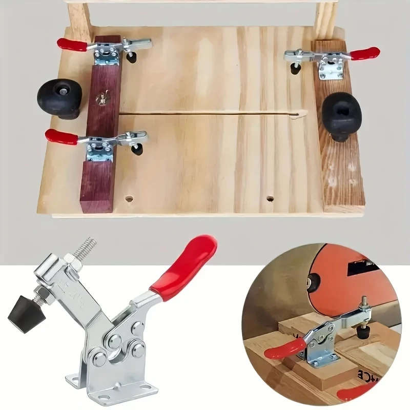 4-Pack Heavy Duty Red Toggle Clamps