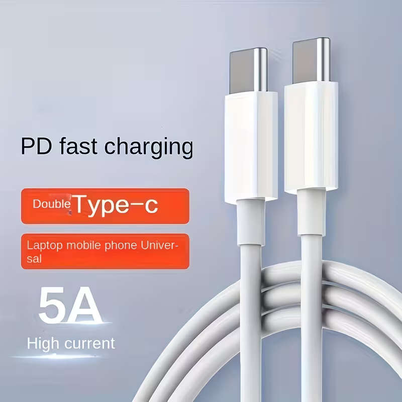 USB C To USB C Fast Charging Cable 100cm