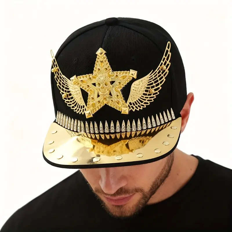 Hip-Hop Punk Rivet Baseball Cap