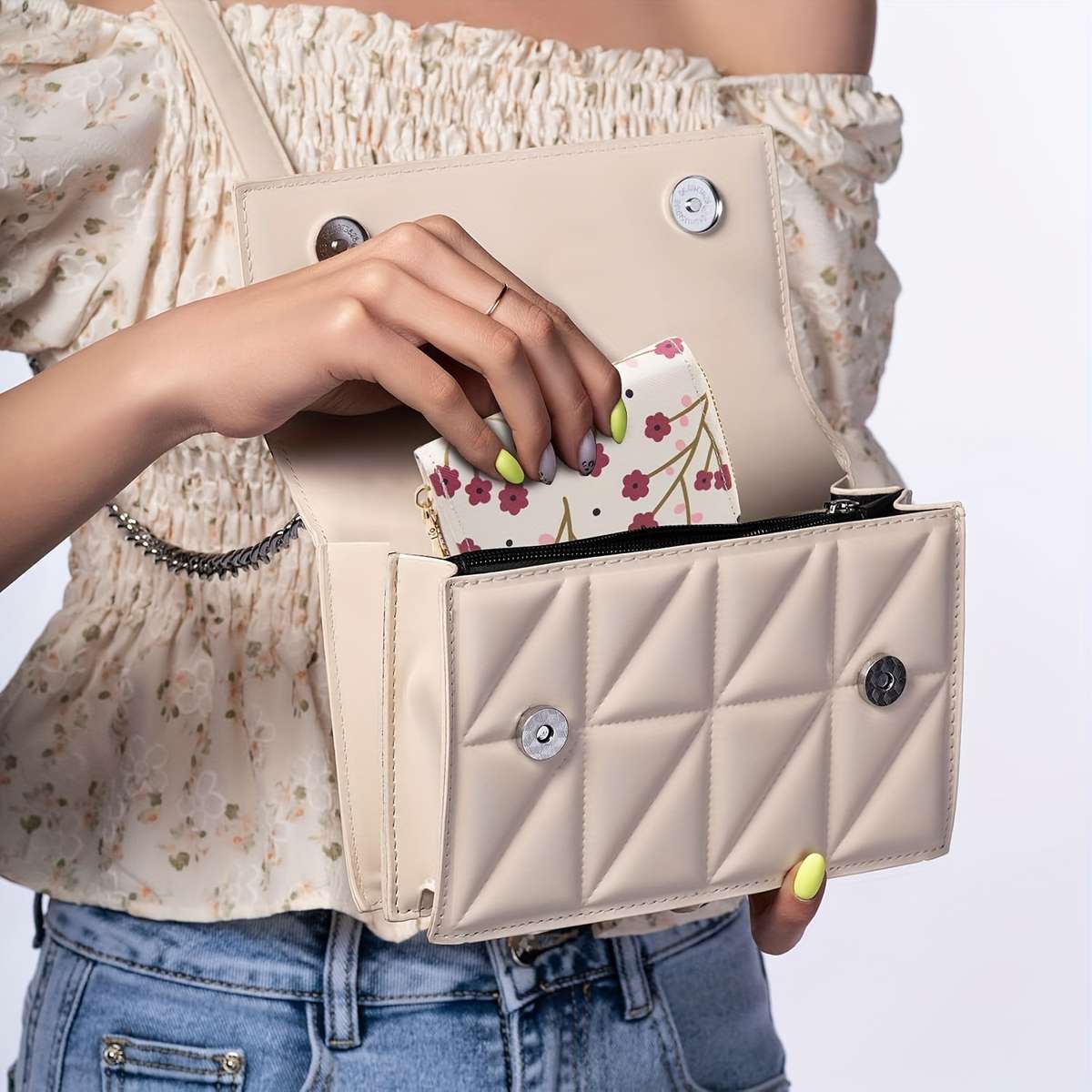 Floral Credit Card Holder