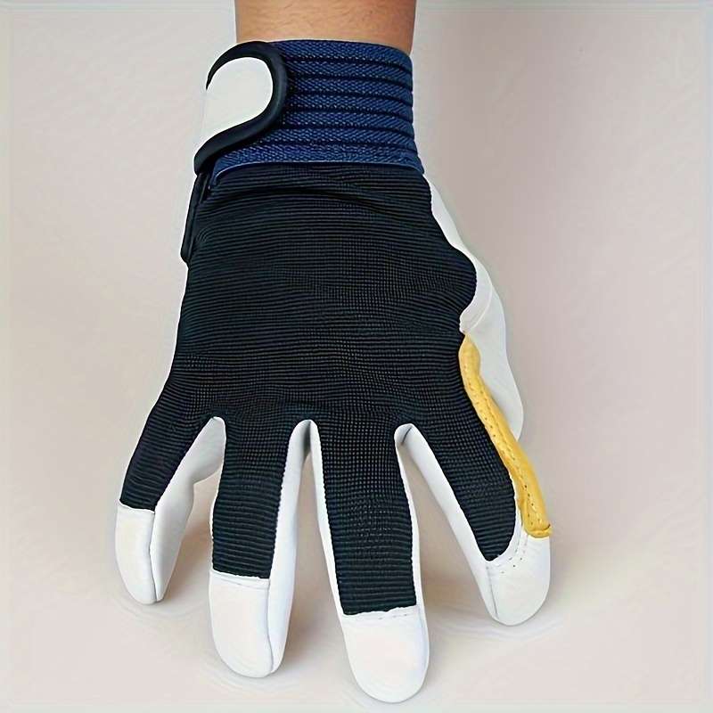 2Pcs White Multi Purpose Work Gloves