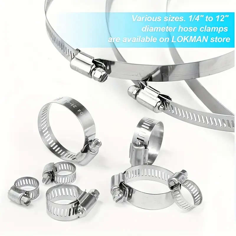 Stainless Steel Hose Clamp Set