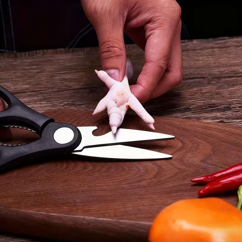 6Pcs Stainless Steel Textured Knife Set