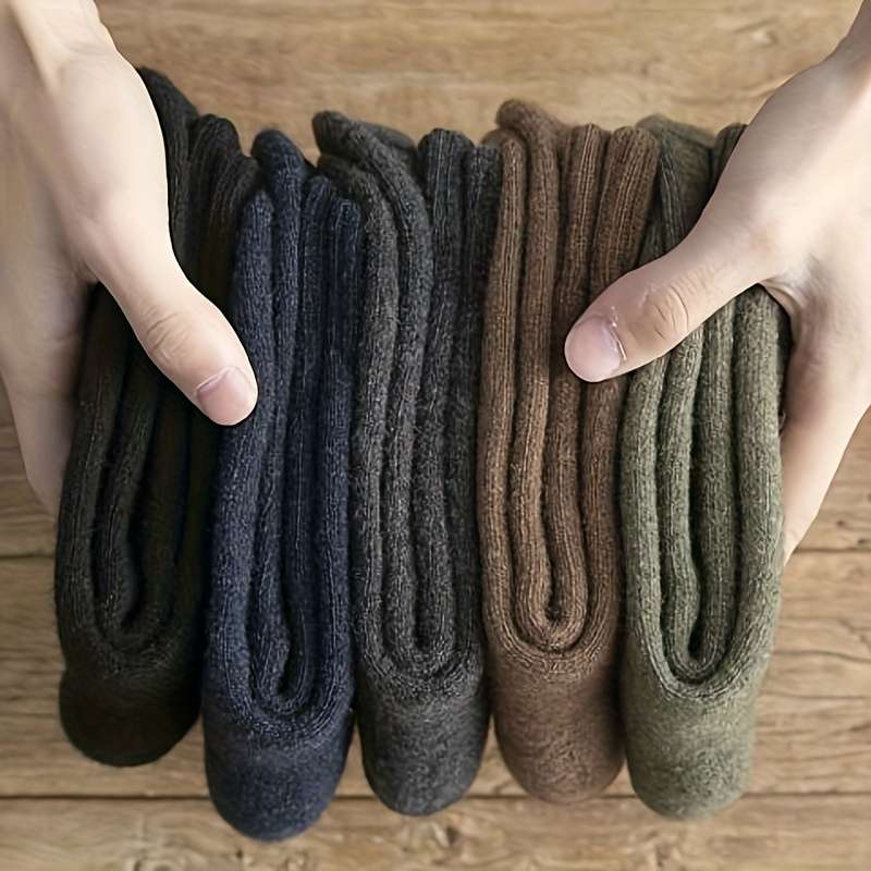 Sock 5 Pairs Of 5 Colors Mixed One Size