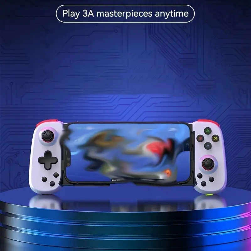 Wireless Mobile Game Controller with Dual Vibration