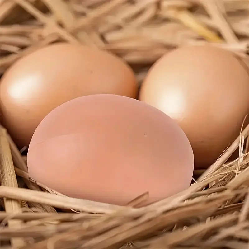 8 Artificial Brown Eggs