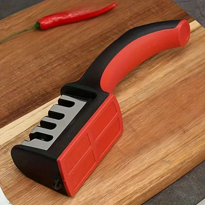 Multi-functional Handheld Knife Sharpener: Durable, Lightweight, and Portable .