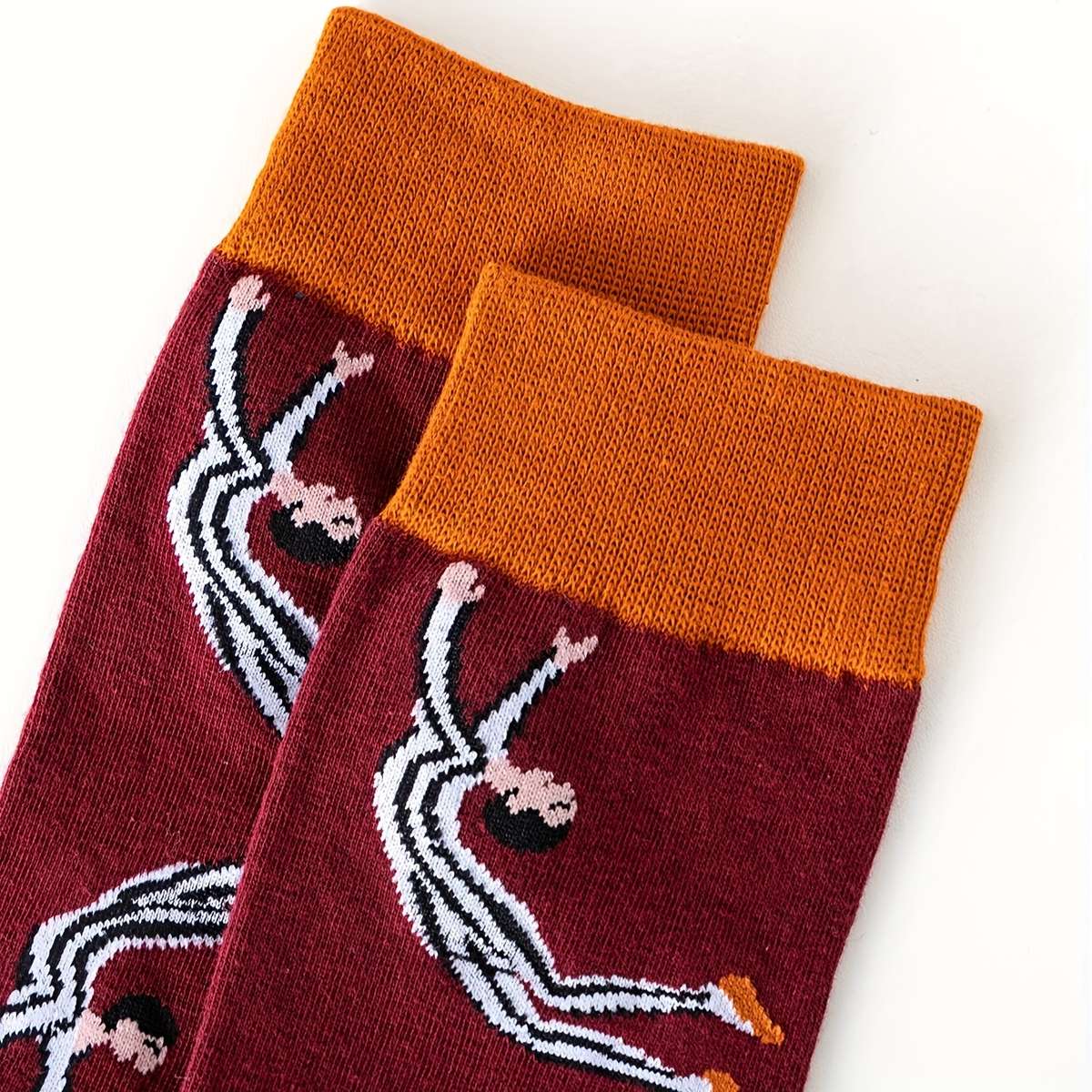 1 Pair Multicolor One Size Socks