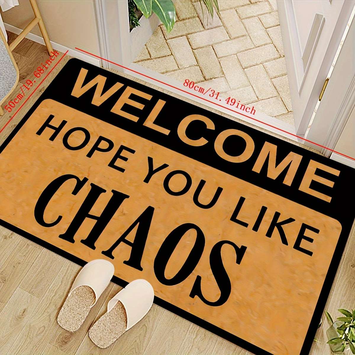 1Pc 15.75x23.62inch 40x60cm Floor Mat