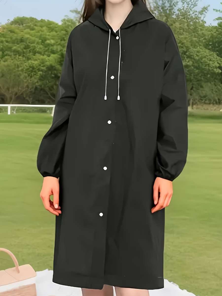 Raincoat Greyblack Size Onesize