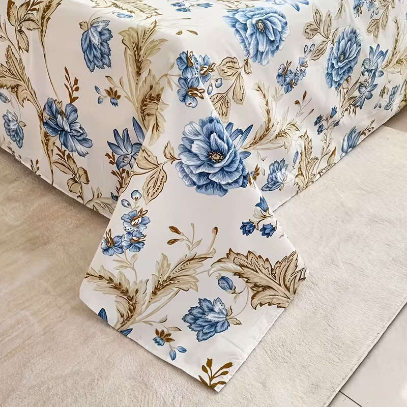 1 Bed Sheet Without Pillowcase Flowers 230cm*250cm
