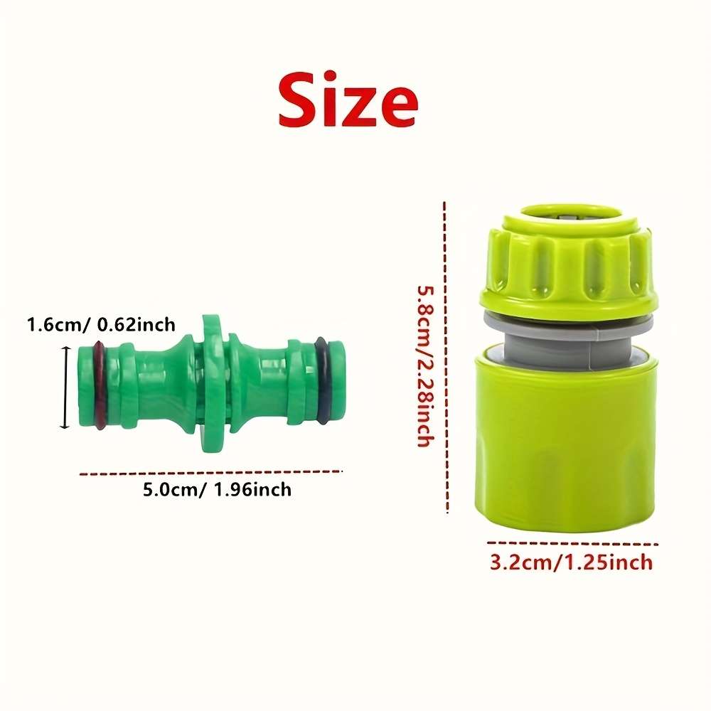 9Pcs Set Garden Hose Connectors