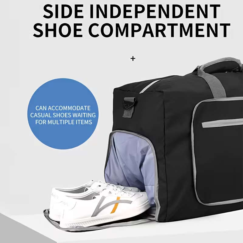 Large Capacity Portable Foldable Travel Tote Bag