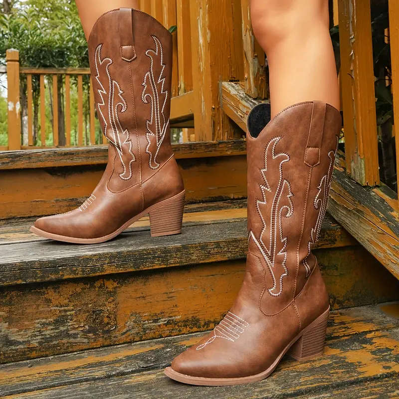 Women's Cowboy Boots with heel