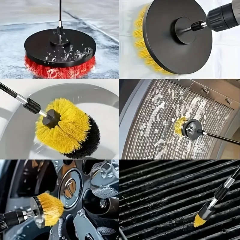 45-Piece Drill Brush Attachment Set