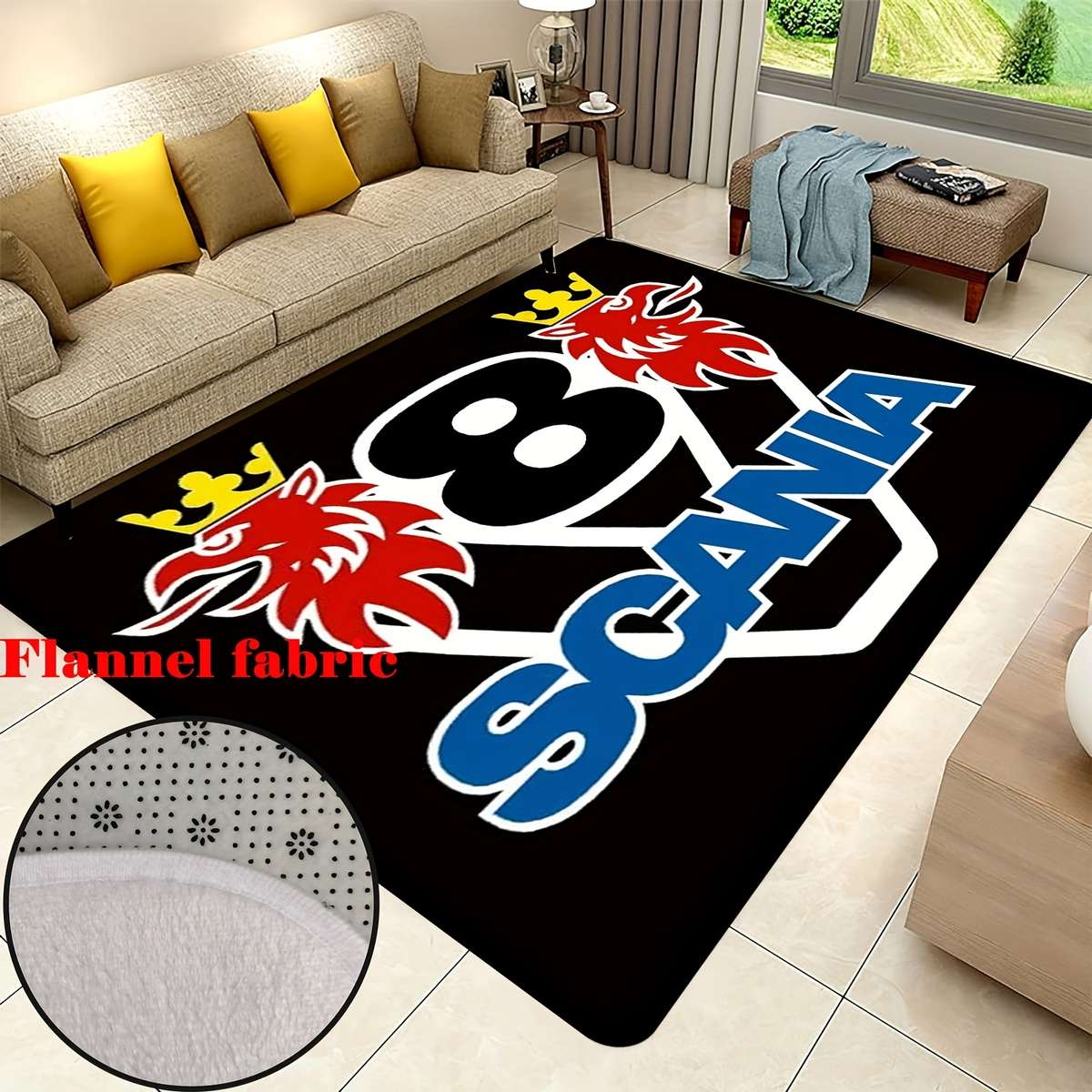 47x68.8inch 120x175cm Floor Mat