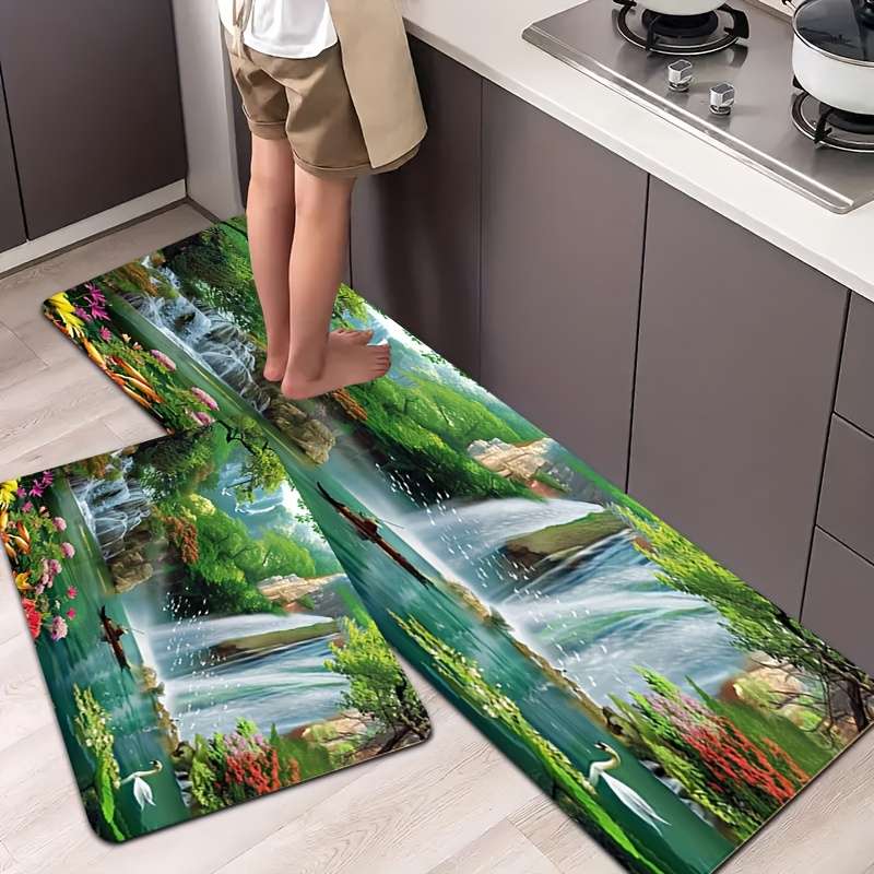 1Pc 50x80cm 19.68x31.49inch Floor Mat