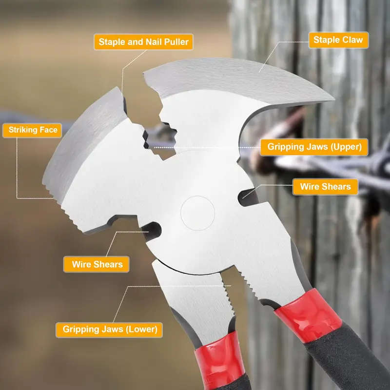 10-Inch Heavy-Duty Fence Shears