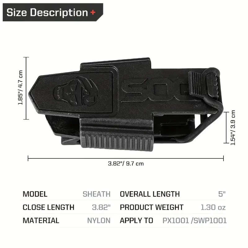 Hard Molded Quick-Access Sheath Tools Set Accessories