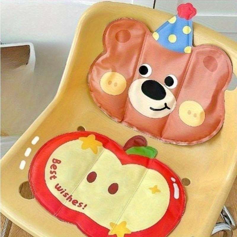 2 Pieces Of Bears  Ad'd  Apples Cooling Pad