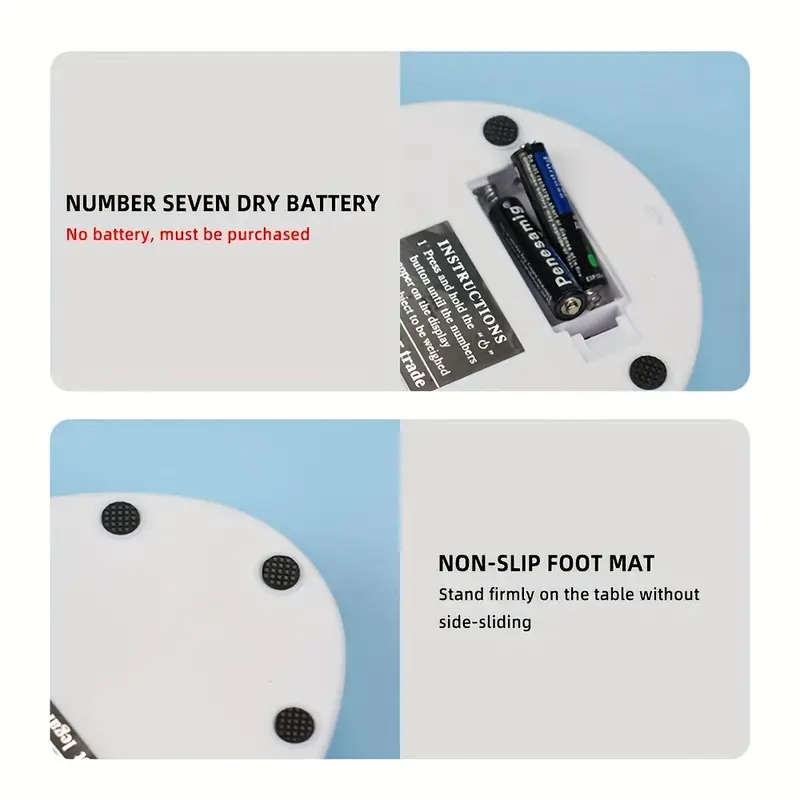 Portable Digital Kitchen Scale