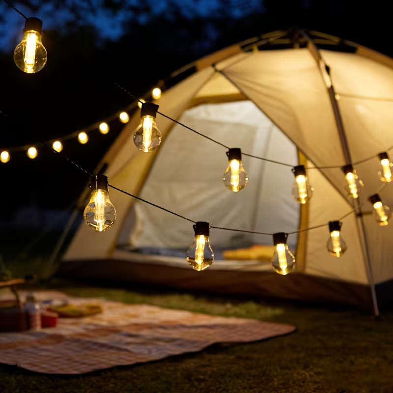 Outdoor Solar Shatterproof Pendant Light