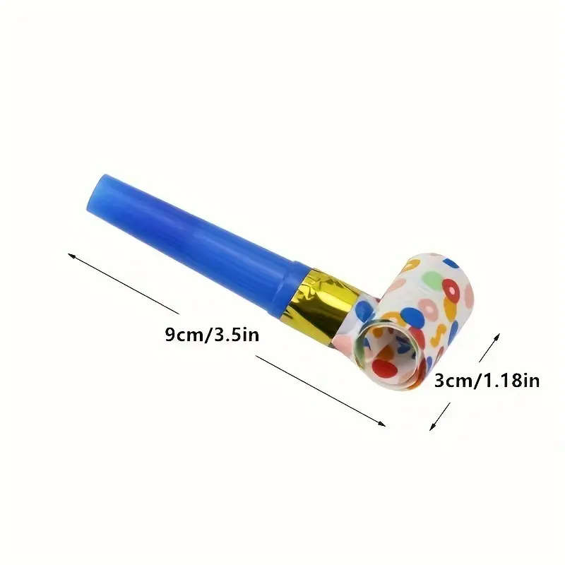 10pcs Colorful Party Blowers