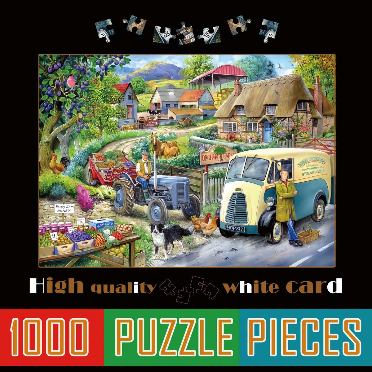 1000 Piece Paper Jigsaw Puzzle For Adults