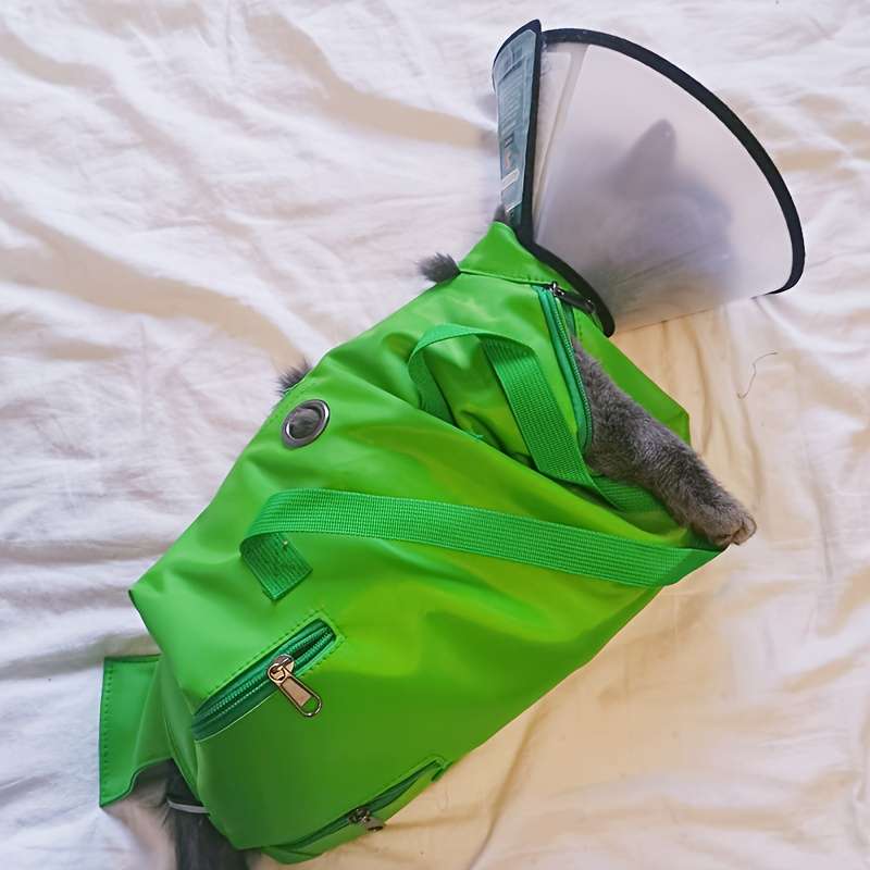 1pc Yellowsize L Pet Bag
