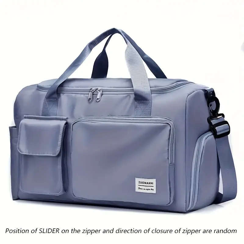 Unisex Large Capacity Nylon Travel Gym Tote