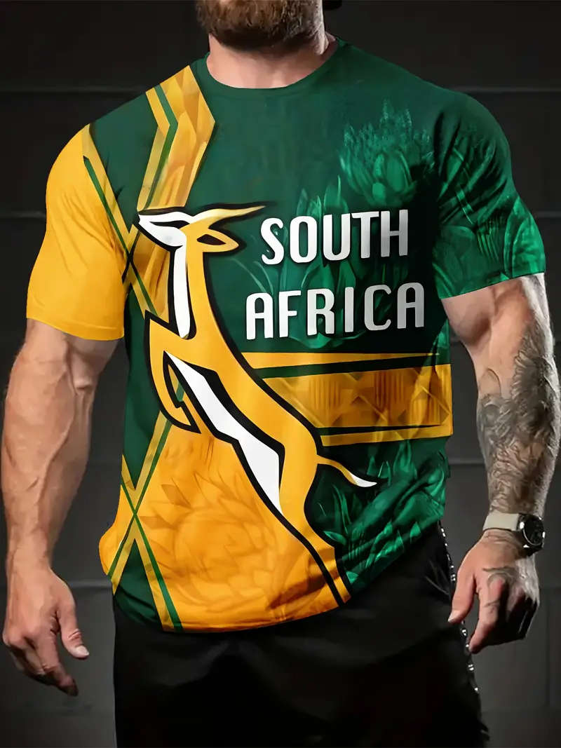 Men's T-Shirt Short Sleeve, Crew Neck