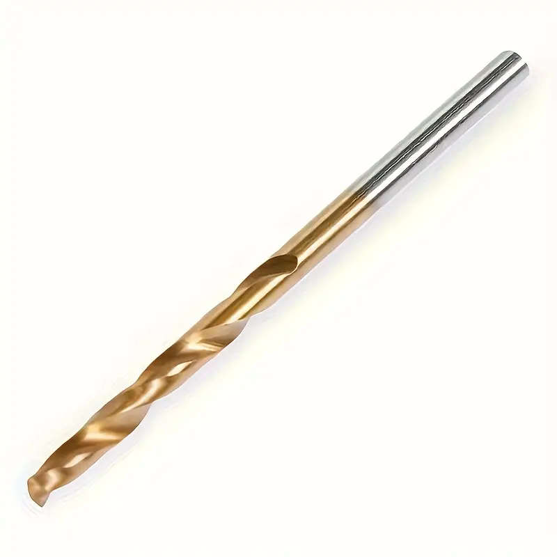 50-Piece Titanium Coated High-Speed Steel Drill Bits