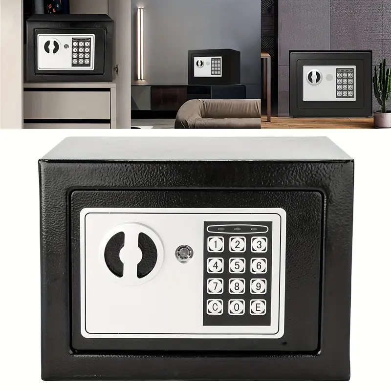 Fireproof Small Safe Digital Electronic Security Safe With Key