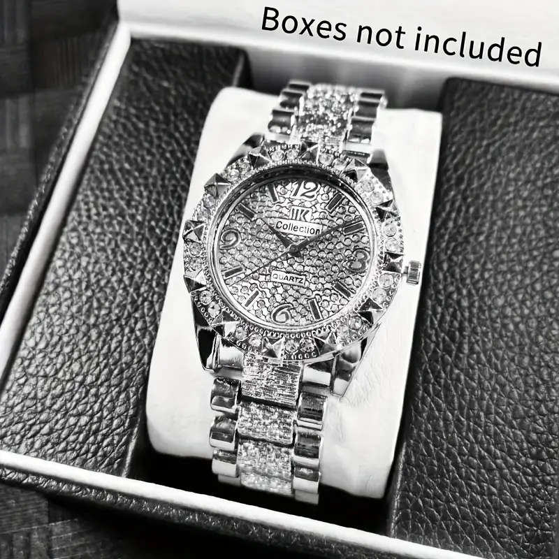 1 Luxury Men's Quartz Watch Set