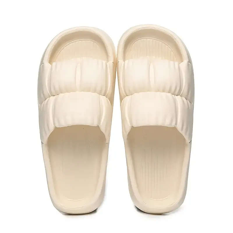 Women's Simple Indoor Slippers Black 38-39