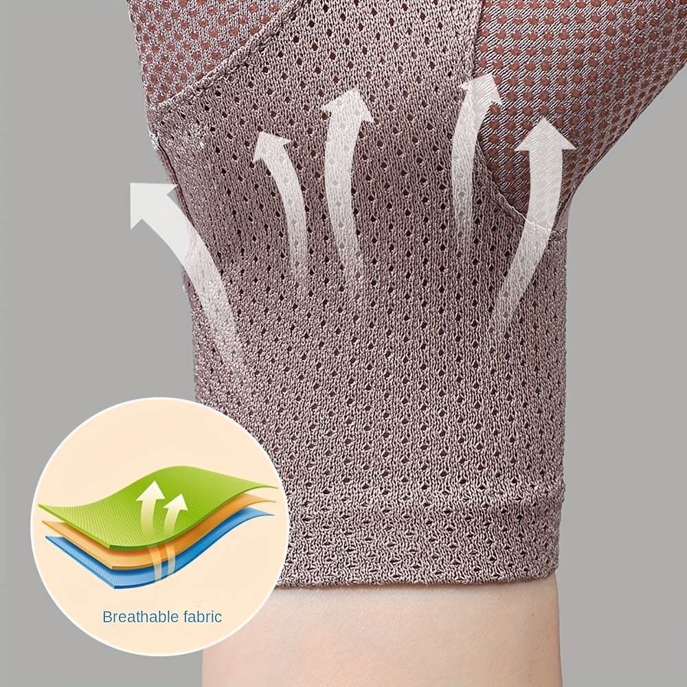 1 Pair Light Pink Summer Lace Gloves