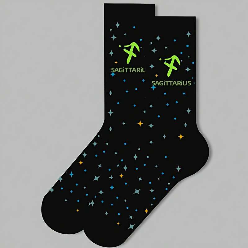 1 Pair Virgo  One Size Socks