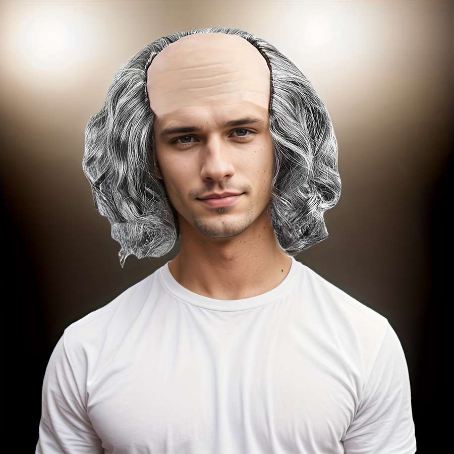 1Pc Green A Fashion Design Wig