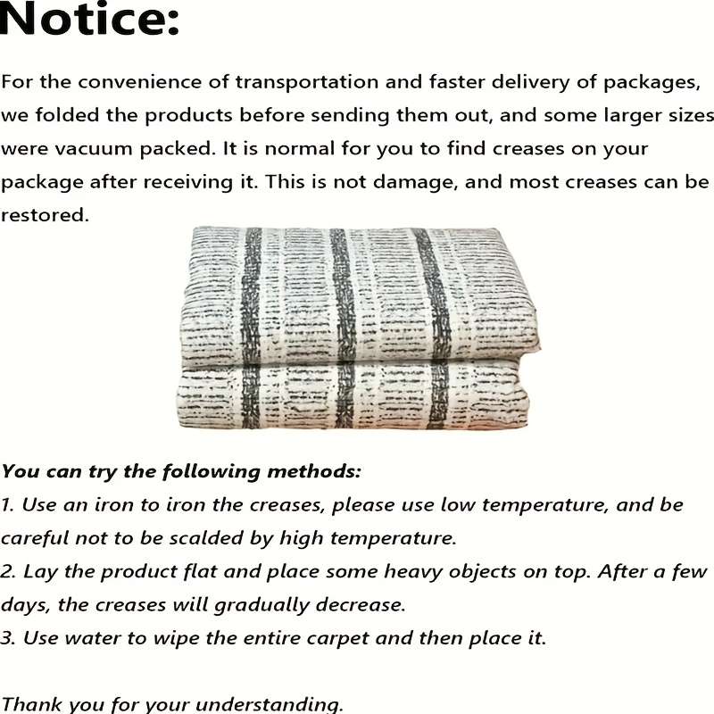 1Pc 180x240cm 70.86X94.48inch Floor Mat