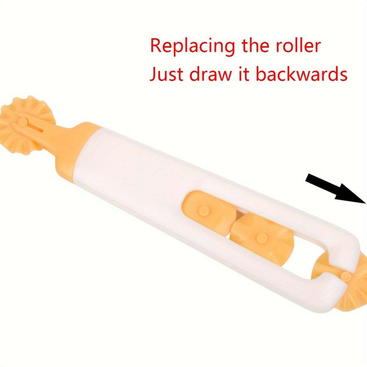 4-in-1 Plastic Pizza Cutter Set with Interchangeable Pastry Stamp Accessories Kitchen Gadget f