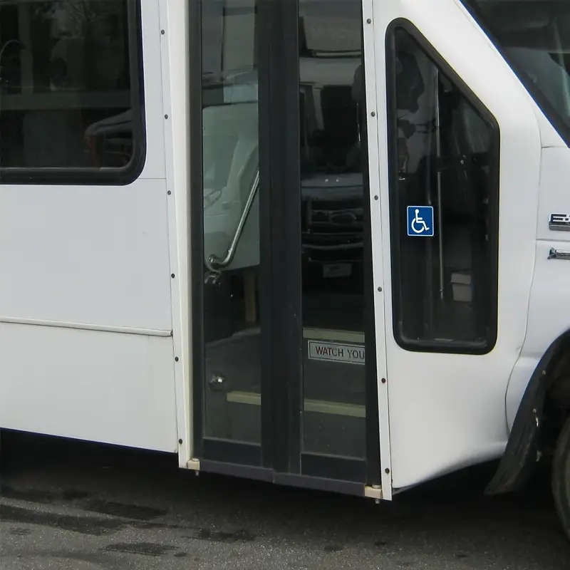 4 Packs Of Blue Accessibility Stickers