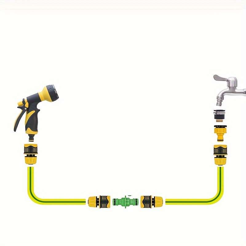 9Pcs Set Garden Hose Connectors