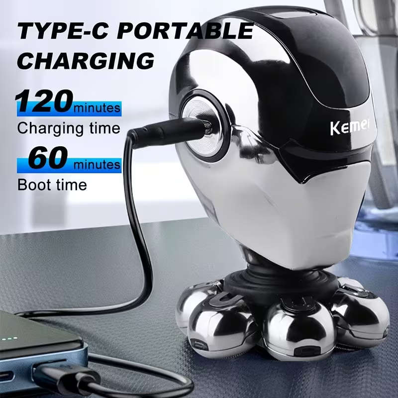 5 in 1 Electric Rechargeable Shaver for Men