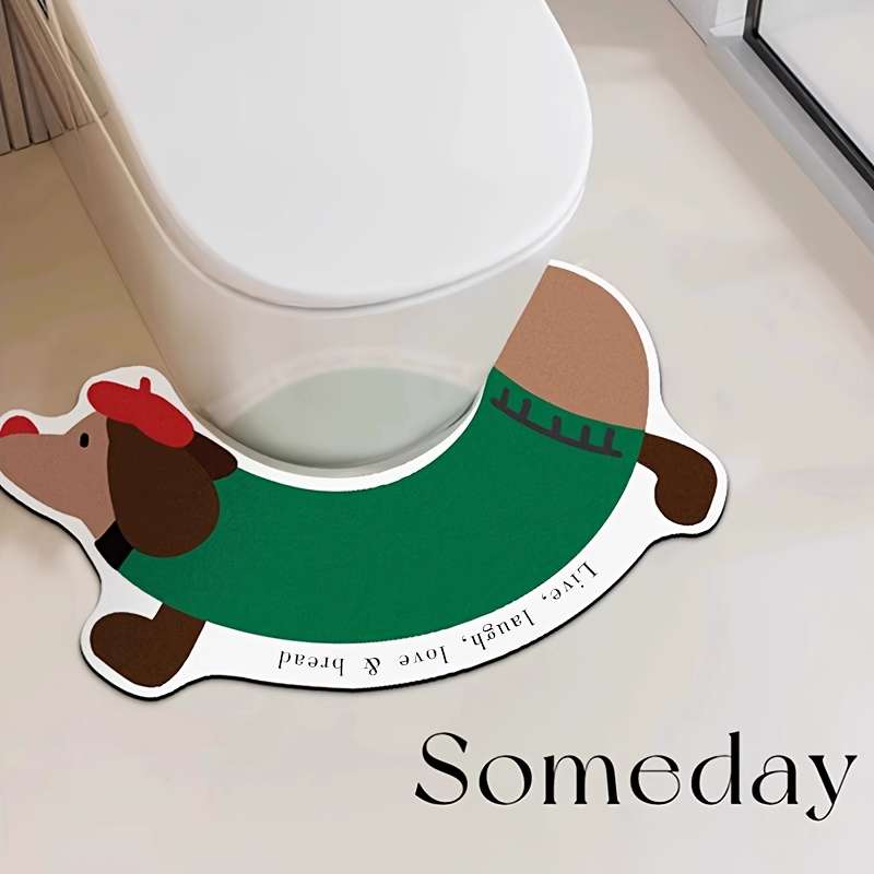 1Pc 38x65cm 14.96x25.59inch Floor Mat