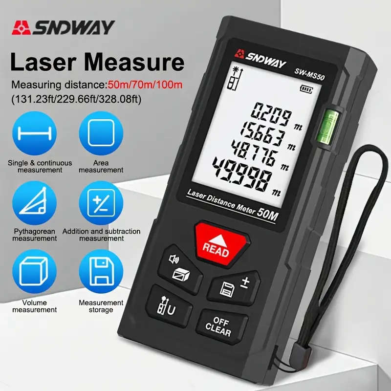 SNDWAY 50M Laser Distance Measure