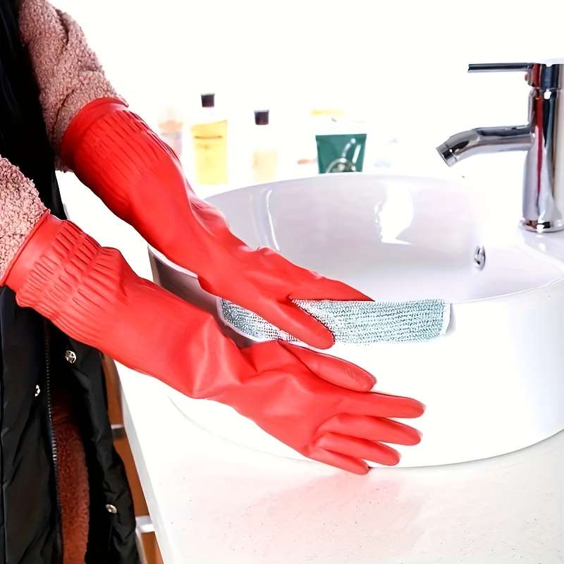 1 Pair Size L Household Cleaning Gloves