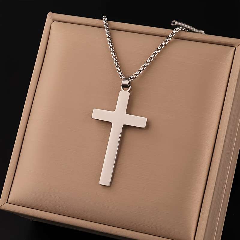 1 Piece White K Jesus Theme Pendant