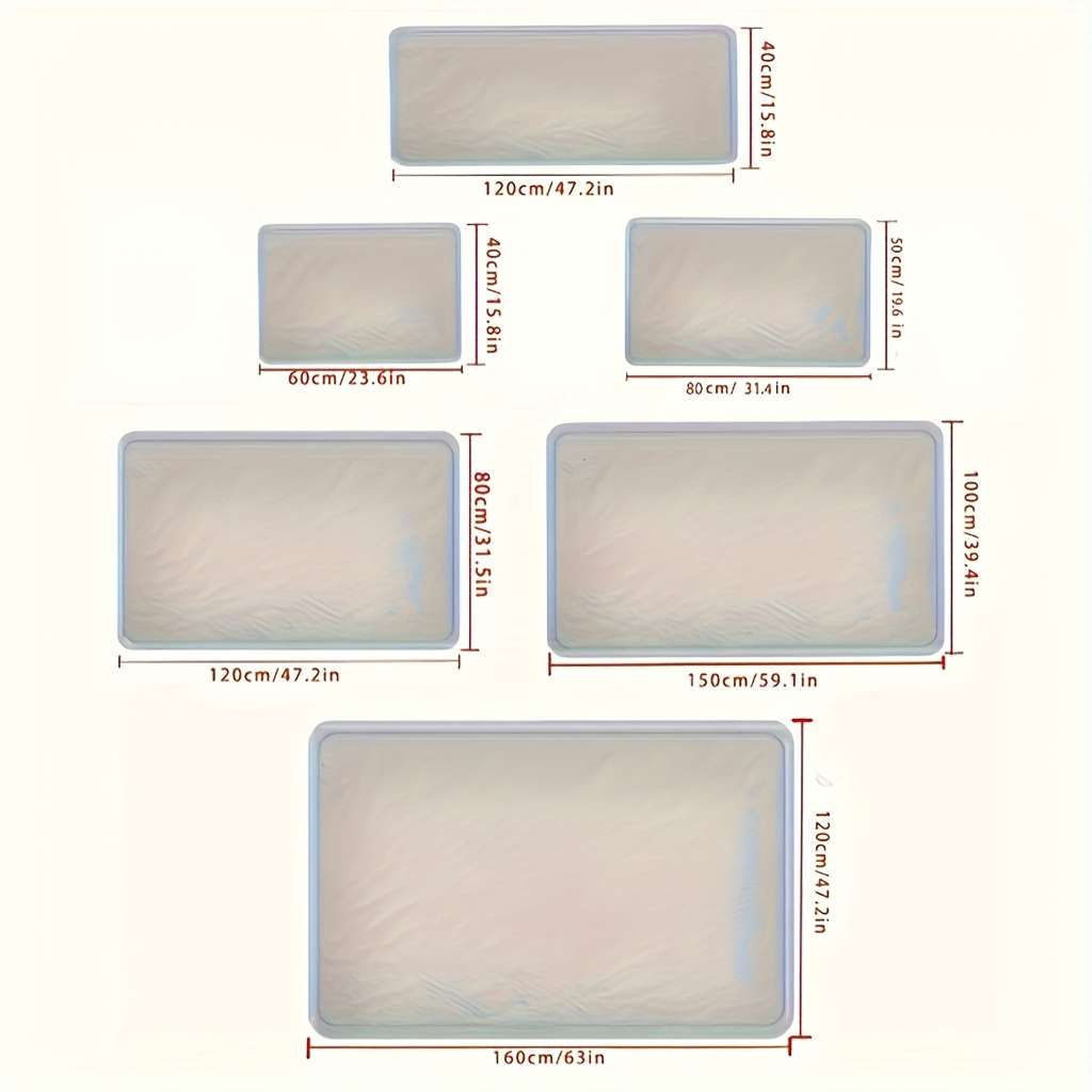 1Pc 19.68x31.48inch 5x8cm Floor Mat