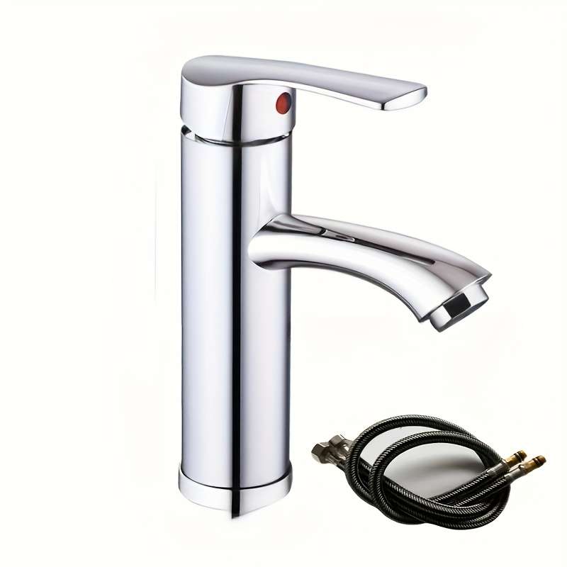 7pcs Silvery Including 80cm Water Pipe